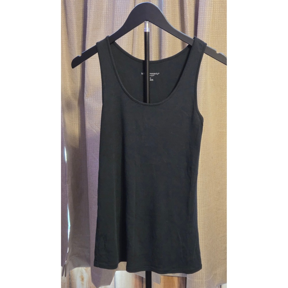 Liz Lange‎ Maternity Sleeveless Tank Top Women's Size Medium Black